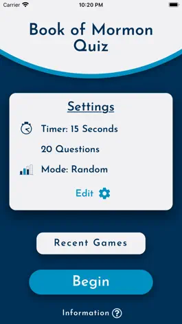 Game screenshot The Book of Mormon Quiz mod apk