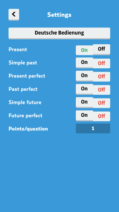 German Verbs Game screenshot 4