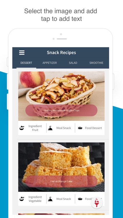 Snack & Dessert Recipes screenshot-3