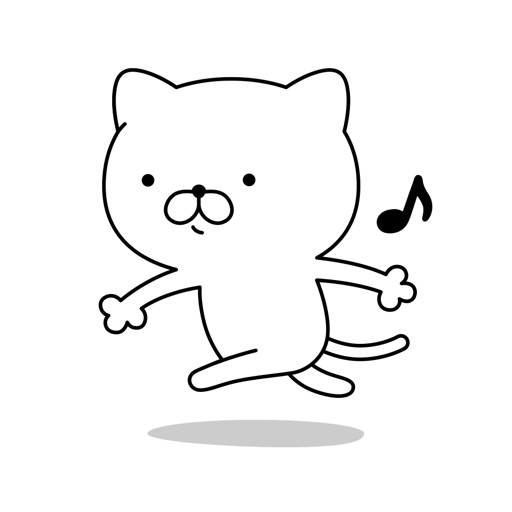 にゃんこDX（毎日使える）白猫A icon