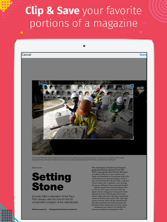 Screenshot #5 pour BluPrint Magazine