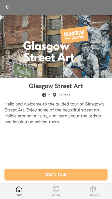 Glasgow Walking Tours Screenshot