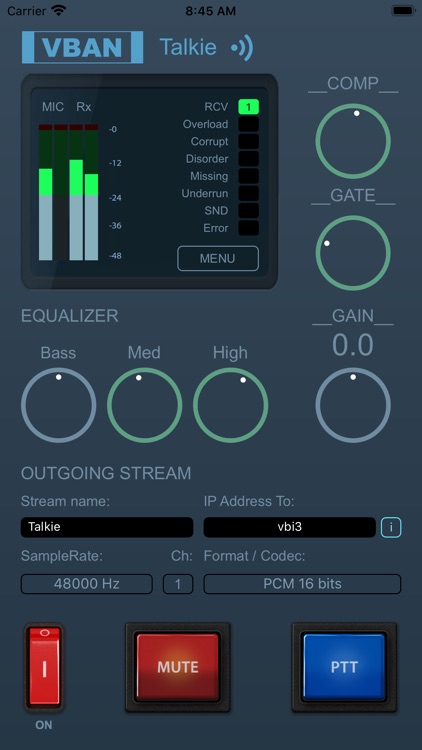 VBAN Talkie screenshot-3