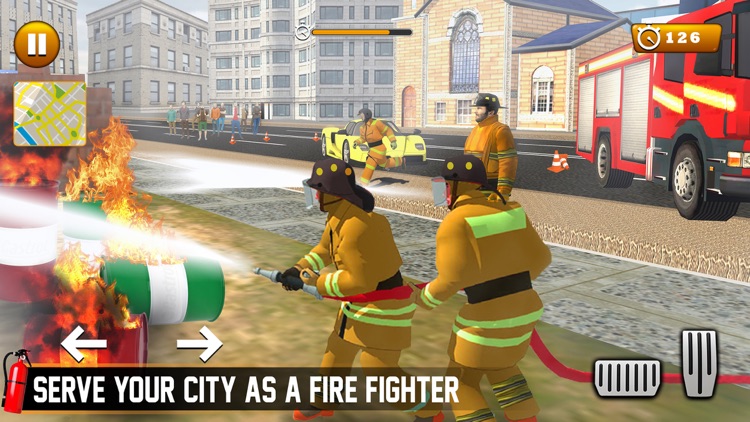 Fire Truck Rescue Simulator 3D