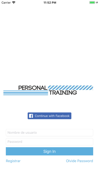 Personal_Training screenshot 2