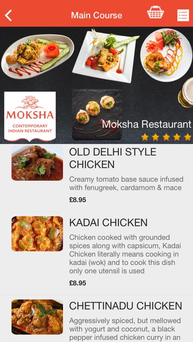 Moksha Restaurant screenshot 4