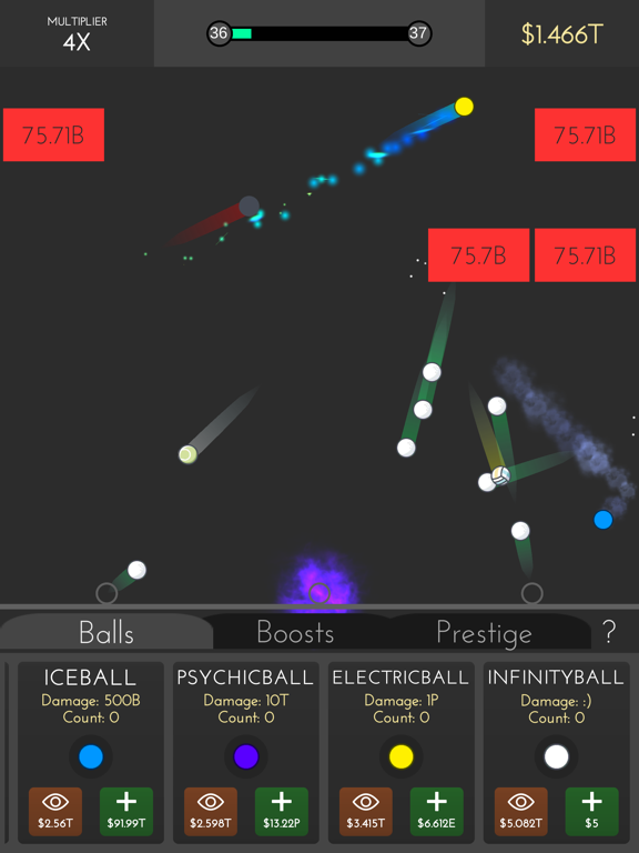 Screenshot #4 pour Infinity Balls - Idle Balls