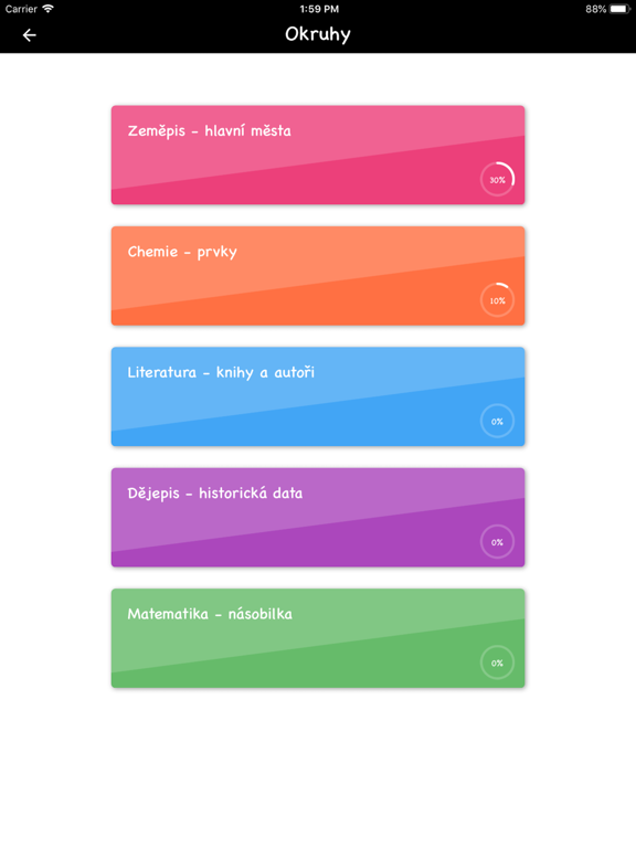 Učivo hrou - kartičky app screenshot 3