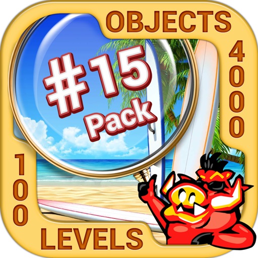 Pack 15 -10 in 1 Hidden Object icon