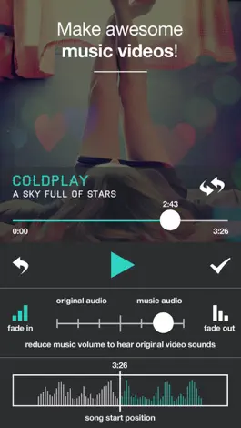 Game screenshot MusicVid: Add Background Songs apk