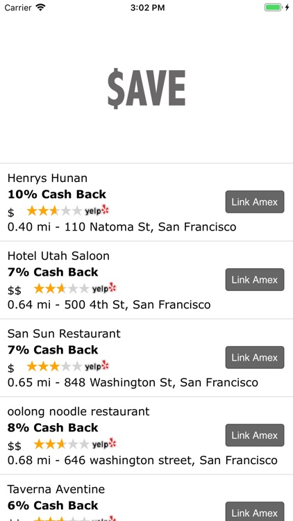 SAVE ALERTS - in-store rewards