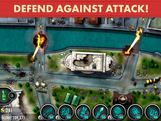 iBomber Defense Pacific iPad app afbeelding 2