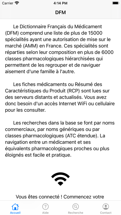 Dictionnaire des Médicaments Screenshot