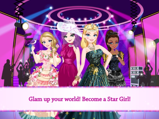 Star Girl: Valentine Hearts iPad app afbeelding 5