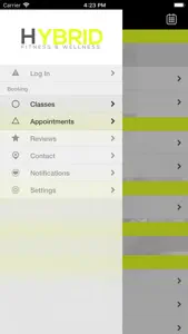 Hybrid Fitness & Wellness screenshot #2 for iPhone