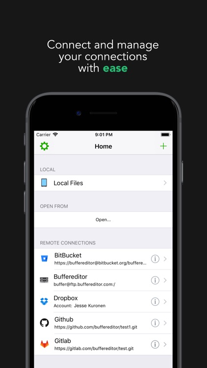 Buffer Editor - Code Editor
