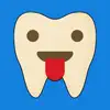 Tooth Emojis Stickers for text contact information