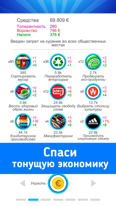 Screenshot #2 pour Симулятор Евросоюза