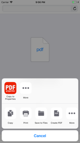 PDF Properties screenshot