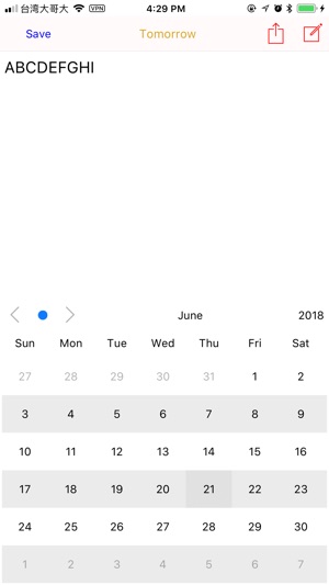 Pure Daily Calendar(圖2)-速報App