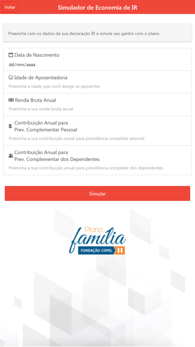 Meu Futuro - Família FCopel Screenshot