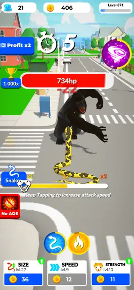 Game screenshot Idle Snake World - Evolution hack