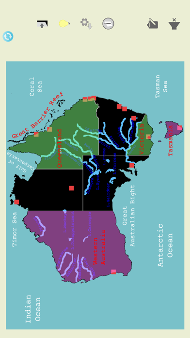 Screenshot #3 pour Geography of Australia