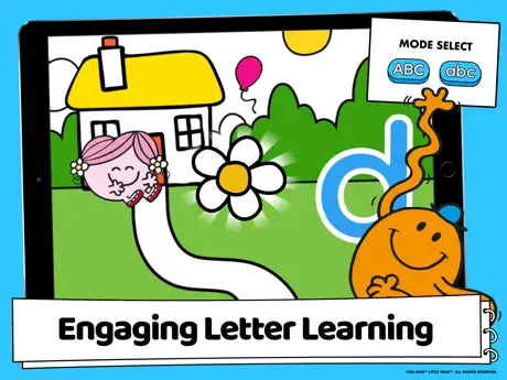 Mr. Men Letter Tracing