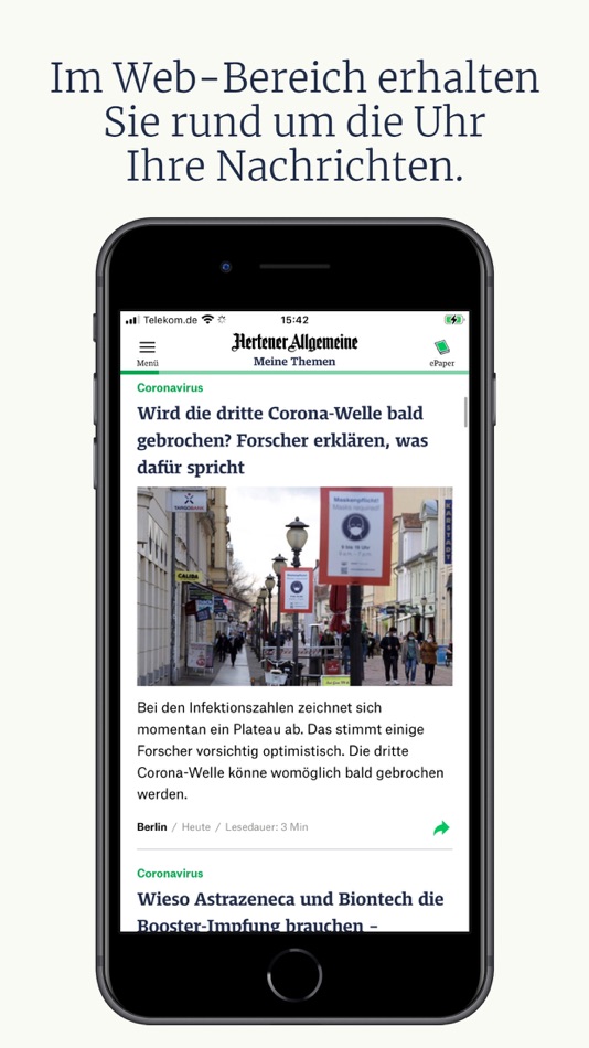 #3. Hertener Allgemeine (iOS) 由: Medienhaus Bauer GmbH & Co. KG
