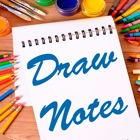 Draw notes - paint on photos to create art