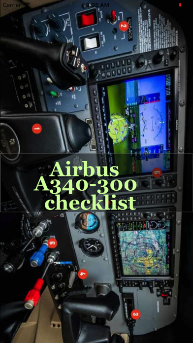 Screenshot #1 pour Airbus A340-300 Checklist