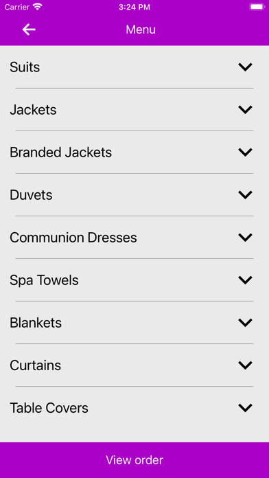 Speedy Dry Cleaners Screenshot