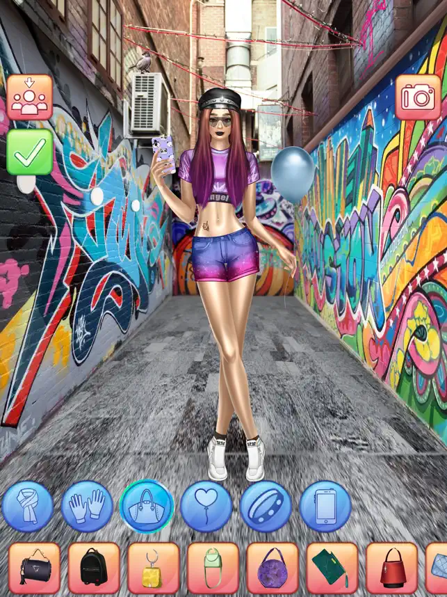 Blogger Girls Dress up Studio4+_1