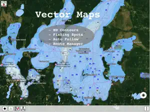 i-Boating:HD Gps Marine Charts screenshot #2 for iPad