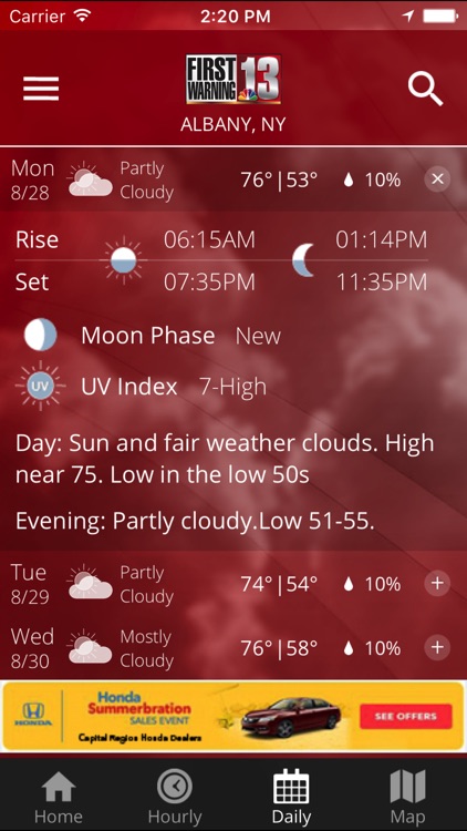 WNYT First Warning Weather screenshot-3