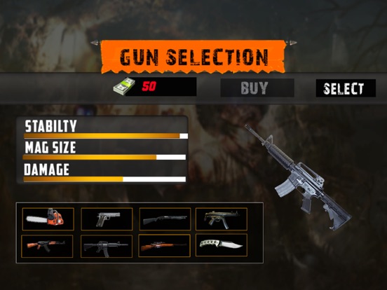 Zombies Sniper: Survival Game iPad screenshot