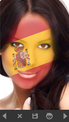 Football Booth: Flag on Face screenshot 2