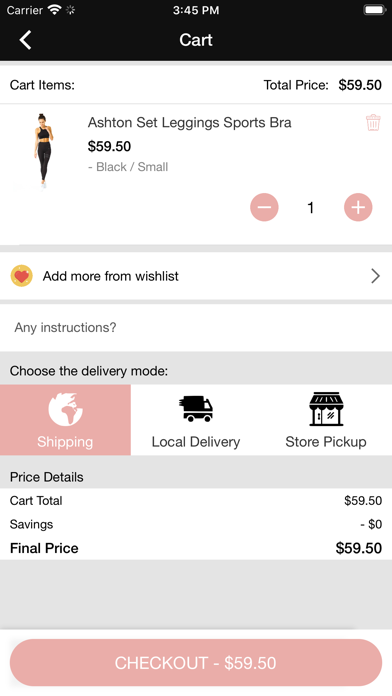 Sophie Boutique Screenshot