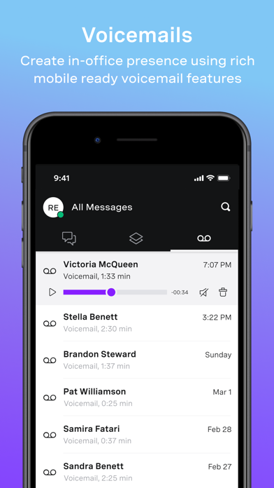 Vonage Business Communications Screenshot