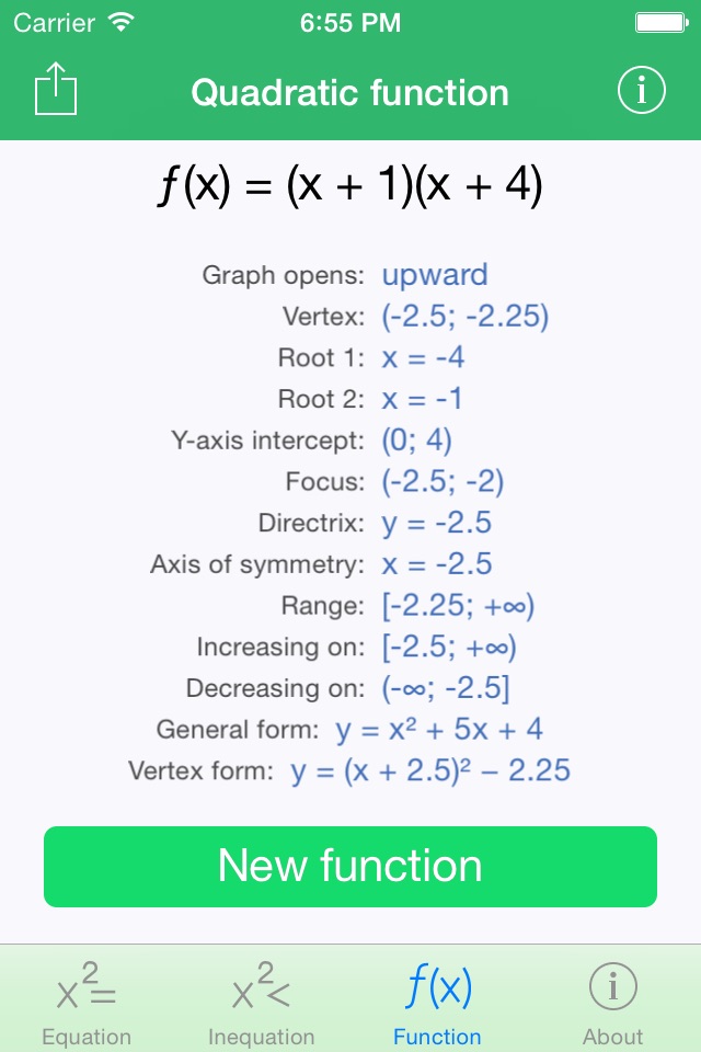 Quadratic Master screenshot 3