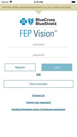 Game screenshot BCBS FEP Vision apk