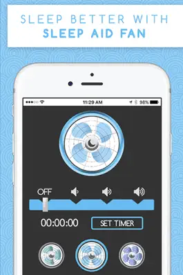Game screenshot Sleep Aid Fan - White Noise apk