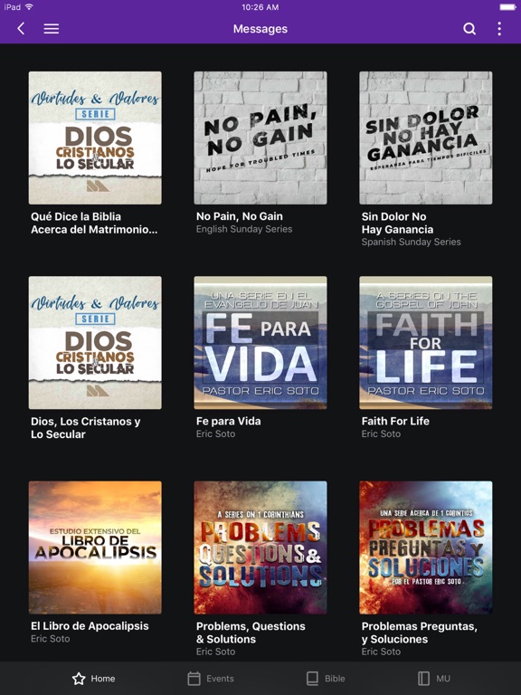 World Mission Maranatha iPad screenshot 2 - Lifestyle app