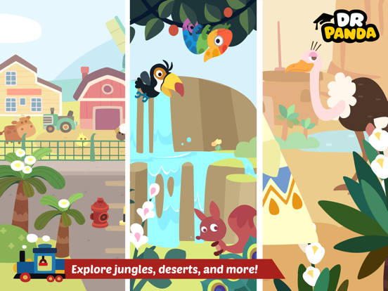 Dr. Panda Train iPad screenshot 5 - Education app