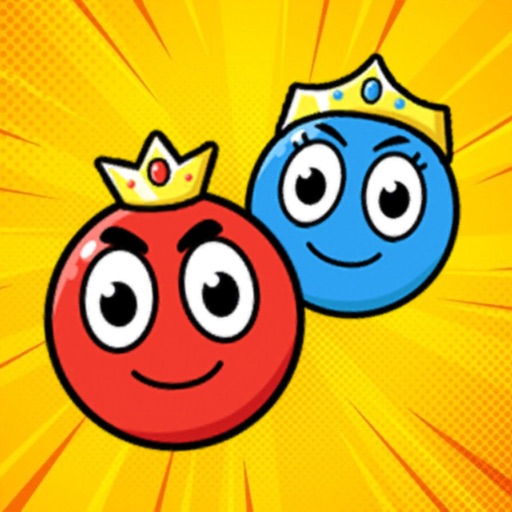 Red and Blue Ball Icon