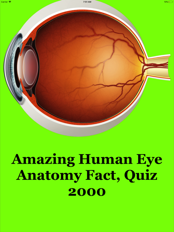 Screenshot #4 pour Human Eye Anatomy Fact,Quiz 2k