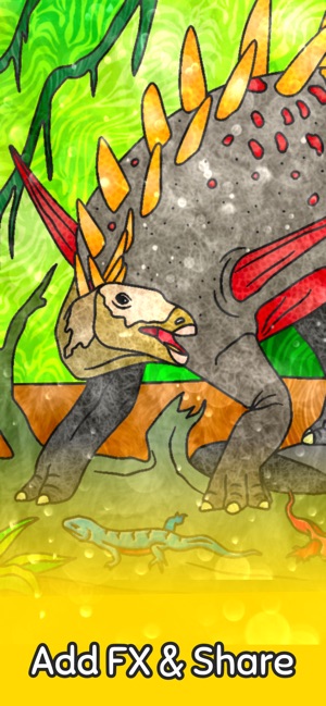 Desenhos de Dinosauros para Colorir para Adultos – Os melhores jogos e  aplicativos para iPhone e iPad