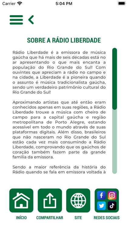 Rádio Liberdade - 83,3 FM