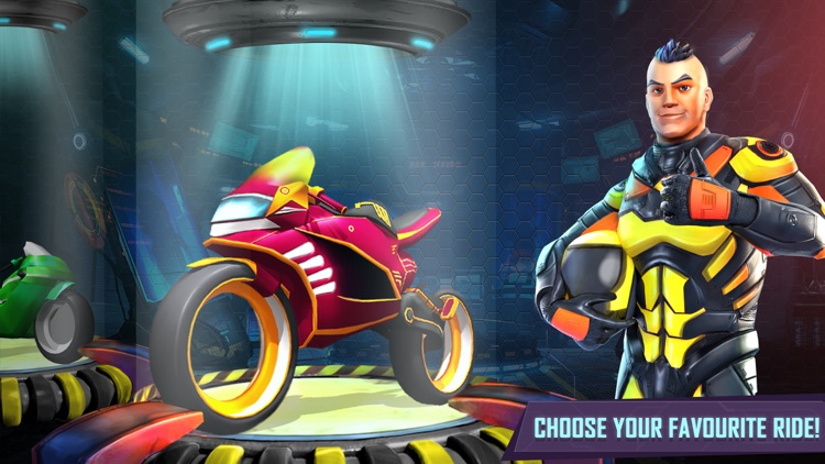 Real Robot Bike Racing Game