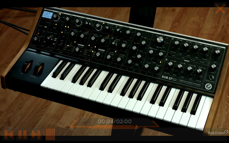 Master Moog Sub 37 Synth screenshot 4